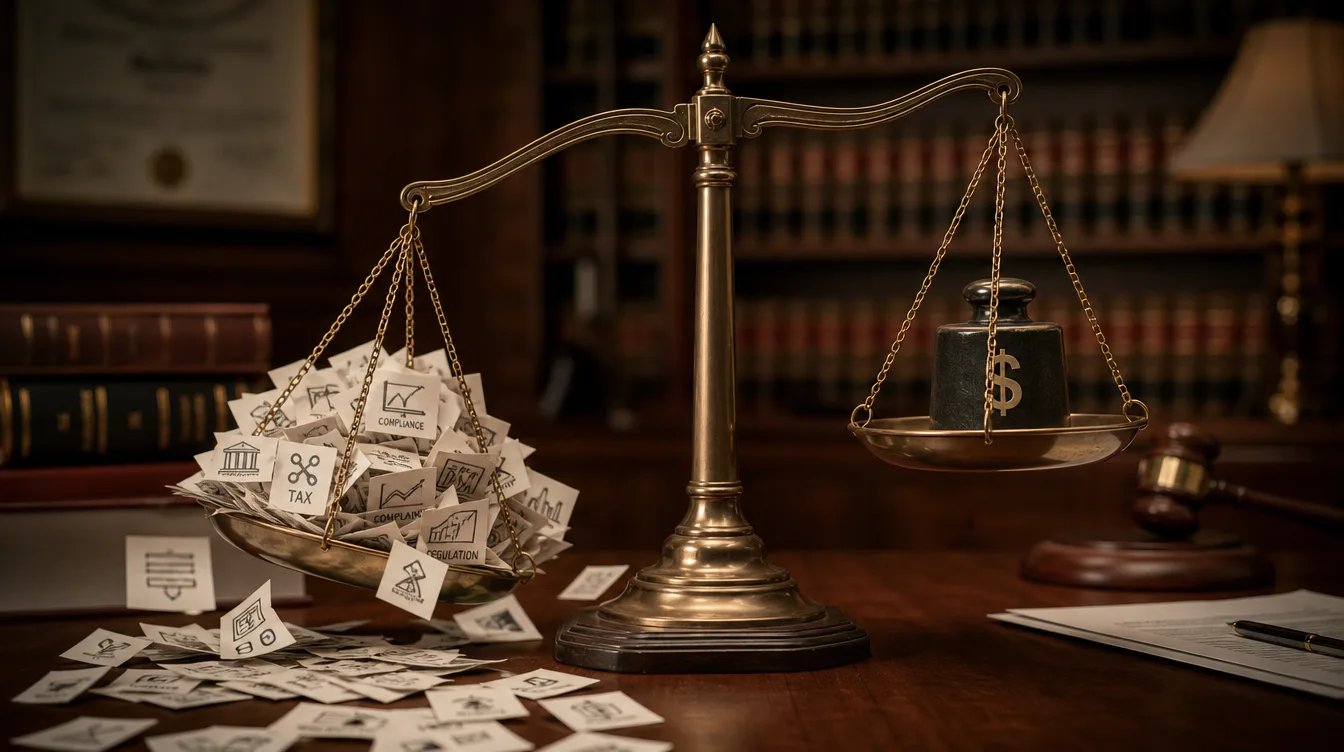 Balance déséquilibrée sous le poids des demandes