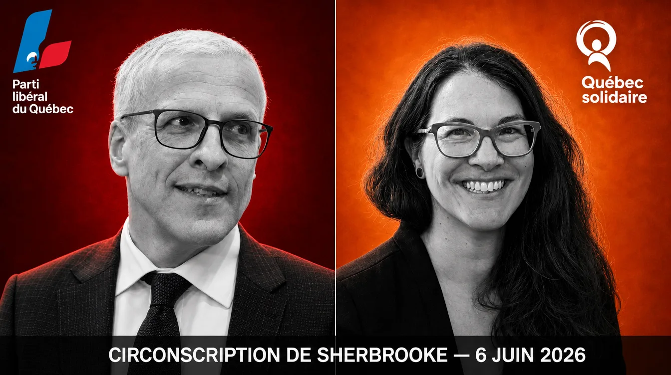 Sherbrooke 2026 : l'ex-recteur contre la syndicaliste