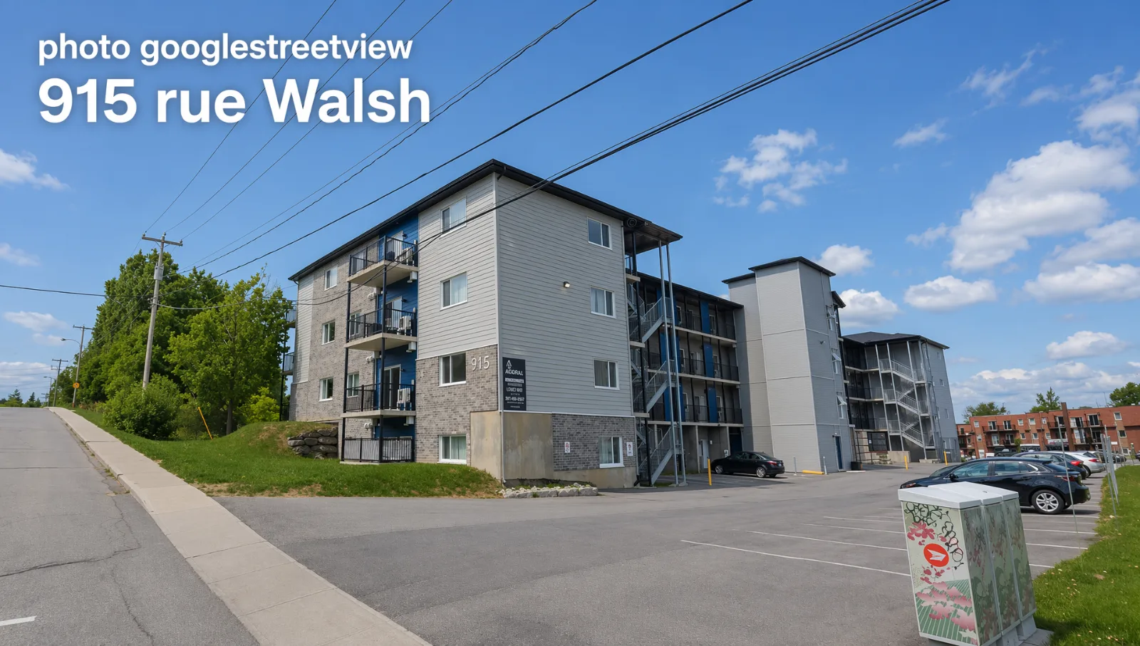 Le 915, rue Walsh à Sherbrooke — deux immeubles locatifs vendus 12 M$